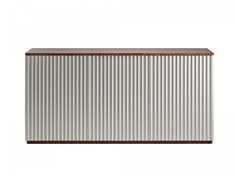 Комод на цоколе vr11 (the idea) серый 166x80x45 см.