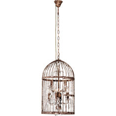 Люстра cage chandelier (kare) коричневый 40x74x40 см.