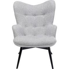 Кресло vicky (kare) серый 73x94x83 см.
