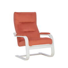 Кресло оскар (leset) оранжевый 68x100x80 см. Milli