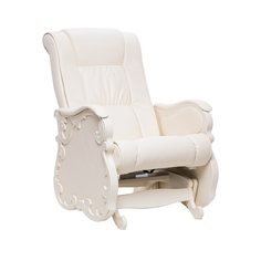 Кресло-глайдер версаль (комфорт) белый 71x112x110 см. Milli