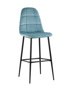 Стул барный тейлор (stoolgroup) голубой 44x113x52 см.