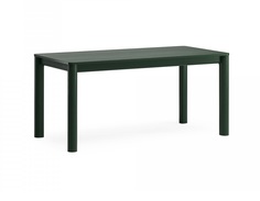 Обеденный стол bergen bgt25 (the idea) зеленый 160x75x80 см.