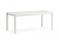 Обеденный стол bergen bgt29 (the idea) белый 180x75x80 см.