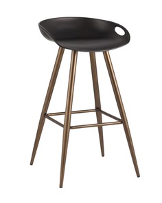 Стул барный флэш (stoolgroup) черный 48x82x45 см.