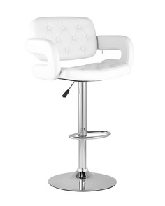 Стул барный бентли (stoolgroup) белый 62x115x53 см.