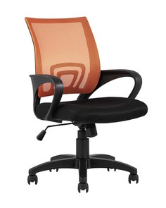 Кресло офисное topchairs simple (stoolgroup) оранжевый 56x95x55 см.