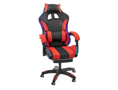 Игровое кресло alfa pro vision с подножкой (bradexhome) красный 29x59x64 см.