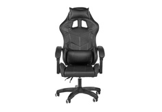 Игровое кресло alfa чёрный (bradexhome) черный 30x59x64 см.