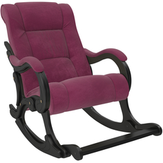 Кресло-качалка verona 77 (комфорт) красный 67x135x98 см. Milli