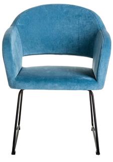 Кресло oscar (r-home) голубой 60x77x59 см.