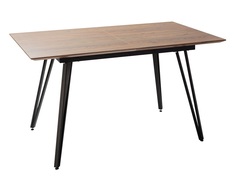 Стол avanti new раскладной (bradexhome) коричневый 120x75x80 см.