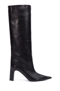 Черные кожаные сапоги Blade Balenciaga