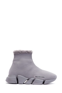 Серые спортивные ботинки Speed 2.0 Balenciaga