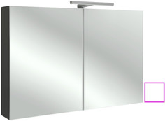 Зеркальный шкаф белый блестящий 100х65 см Jacob Delafon Odeon Up EB797RU-G1C