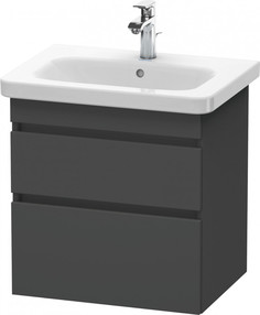 Тумба графит матовый 58 см Duravit DuraStyle DS648004949