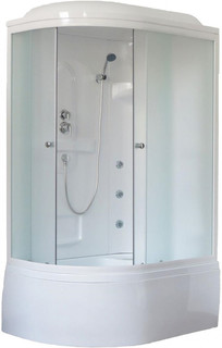 Душевая кабина 120x80x217 см Royal Bath RB8120BK2-M-R матовое