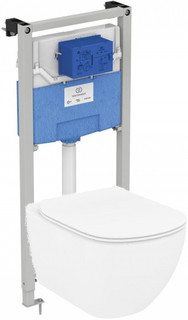Комплект подвесной унитаз T0079V1 + T3527V1 + система инсталляции R020467 Ideal Standard Prosys Tesi T3868V1