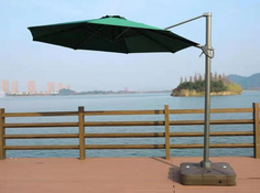 Зонт для кафе AFM-300DG-Green Афина Afina