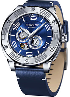 fashion наручные мужские часы Sokolov 348.71.00.000.02.02.3. Коллекция Feel the Power