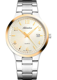 Швейцарские наручные мужские часы Adriatica 1006.2151Q. Коллекция Aviation