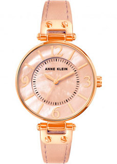 fashion наручные женские часы Anne Klein 9168RGBH. Коллекция Leather