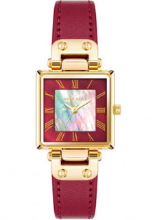 fashion наручные женские часы Anne Klein 3896GPBY. Коллекция Leather