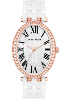 fashion наручные женские часы Anne Klein 3900RGWT. Коллекция Ceramic