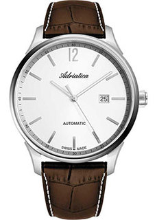 Швейцарские наручные мужские часы Adriatica 8271.5253A. Коллекция Automatic