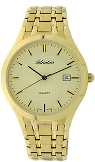 Швейцарские наручные мужские часы Adriatica 1236.1111Q. Коллекция Gents