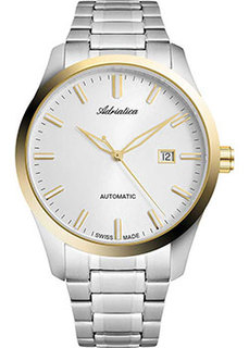 Швейцарские наручные мужские часы Adriatica 8277.2113A. Коллекция Automatic