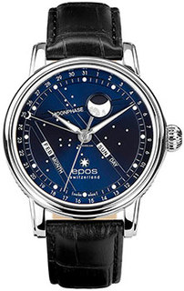 Швейцарские наручные мужские часы Epos 3439.322.20.16.25. Коллекция North Star