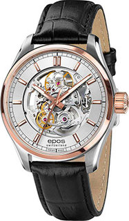 Швейцарские наручные мужские часы Epos 3501.135.34.18.25. Коллекция Passion