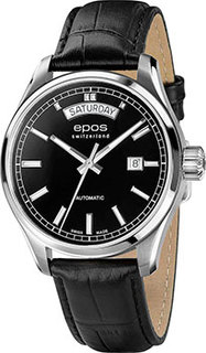 Швейцарские наручные мужские часы Epos 3501.142.20.95.25. Коллекция Passion