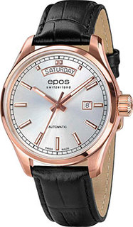 Швейцарские наручные мужские часы Epos 3501.142.24.98.25. Коллекция Passion