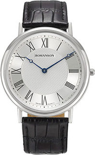 мужские часы Romanson TL7A24BMW(WH). Коллекция Adel