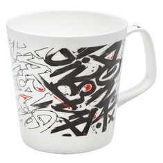 Кружки кружка APOLLO Genio Grafit Molto 600мл костяной фарфор