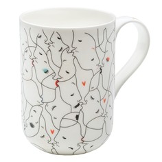 Кружки кружка APOLLO Genio Kisses Duco 415мл костяной фарфор