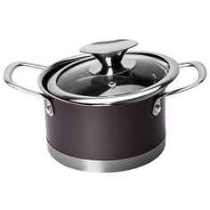 Кастрюли из нержавеющей стали кастрюля ATMOSPHERE Provence 2,1л 18см нерж.сталь стекл.крышка индукция Atmosphere®
