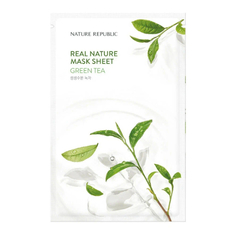 Nature Republic, Маска для лица Real Nature Green Tea, 23 мл