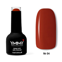 YMMY Professional, Гель-лак «Терракотовый всплеск» №004