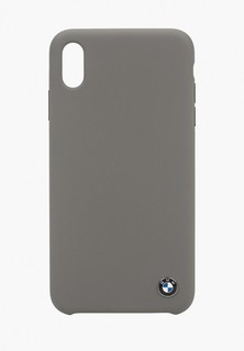 Чехол для iPhone BMW XS Max, Signature Liquid silicone TPU Gray