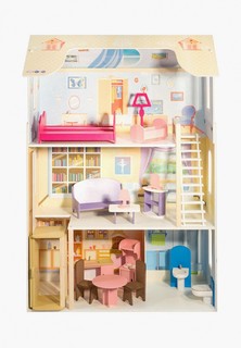 Дом для куклы Paremo "Грация" с мебелью 16 предметов, для кукол 30 см