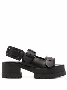 Clergerie Warda chunky leather sandals