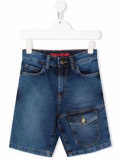 Zadig & Voltaire Kids джинсовые шорты карго