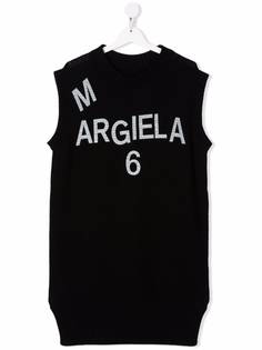 MM6 Maison Margiela Kids платье без рукавов с логотипом