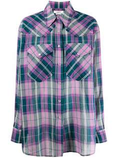 Isabel Marant Étoile рубашка Badiane в клетку