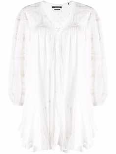 Isabel Marant платье-трапеция с вышивкой