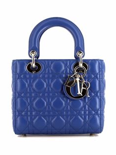 Christian Dior маленькая сумка Cannage Lady Dior pre-owned