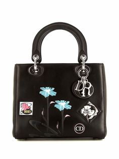 Christian Dior сумка Lady Dior pre-owned среднего размера